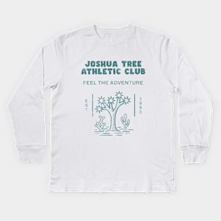 Joshua Tee Athletic Club Kids Long Sleeve T-Shirt